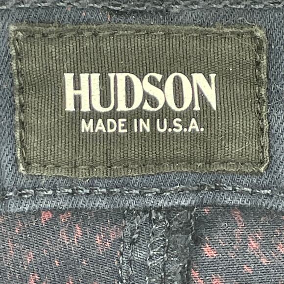 Hudson Women's Nico Super Skinny Midrise Jeans, Sz. 32 Artsy Cosmo Tie Dye Edgy - Picture 3 of 16